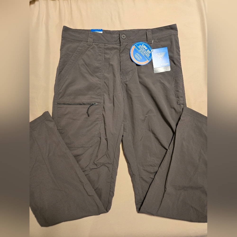 Men's Gray Columbia Outdoor Pants